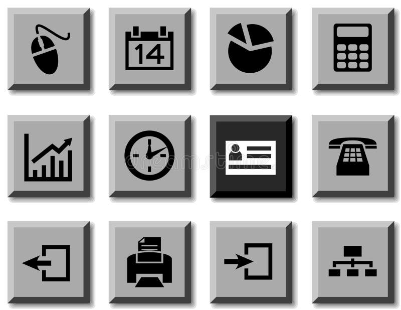 Office icons.