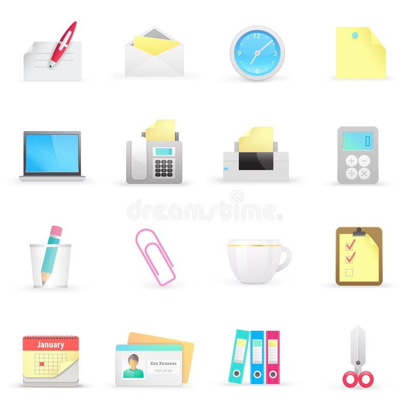 Office icons