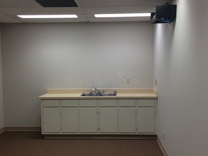Office kitchen counter stock image. Image of kitchen 52264721