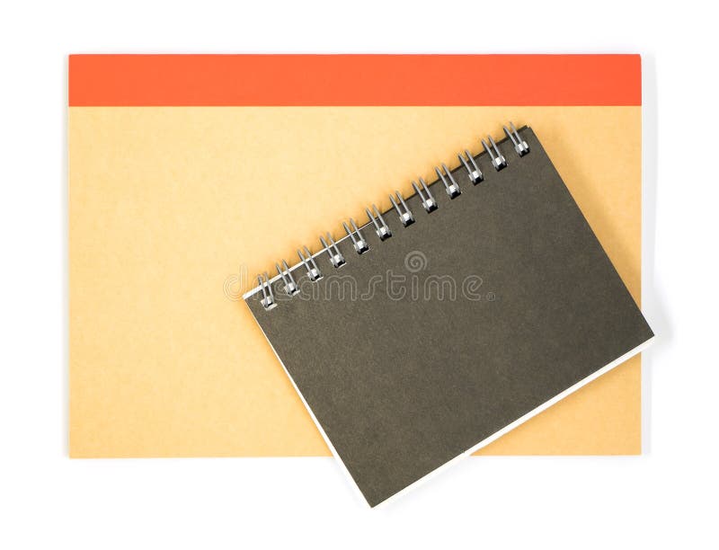 Office Notebook Made from Recycle Paper Stock Image Image of school, office 78635539
