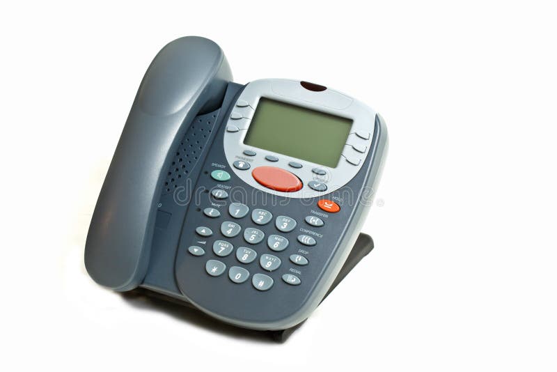 An office phone stock photo. Image of telephone, dial 21578764