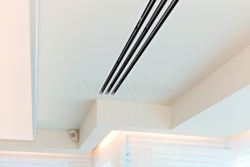 Office plaster ceiling