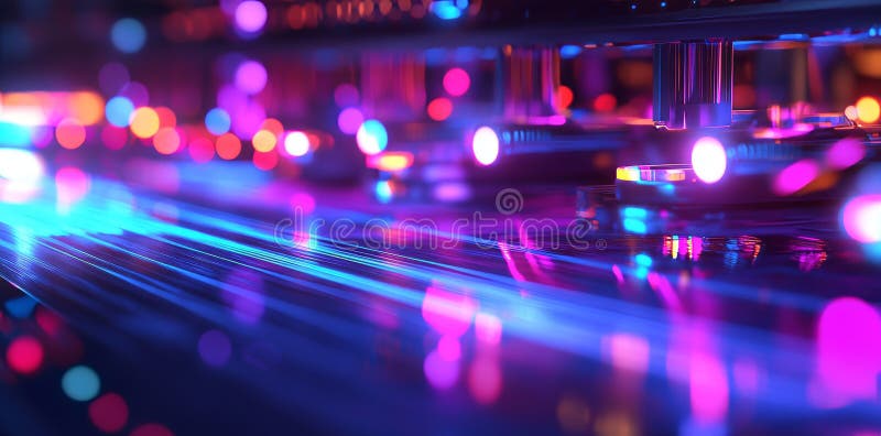 Office or professional plotter lag format photocopier or printer with color ribbons for high-grade printing services. stock photos