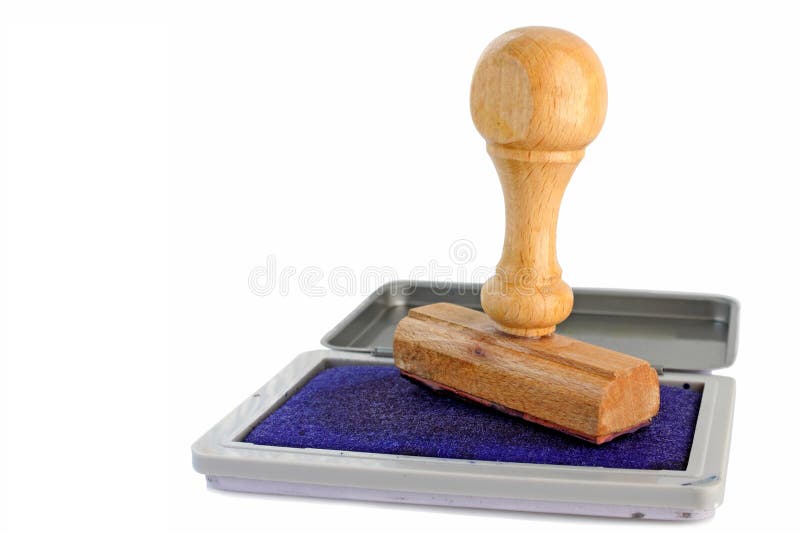 Office stamp stock image