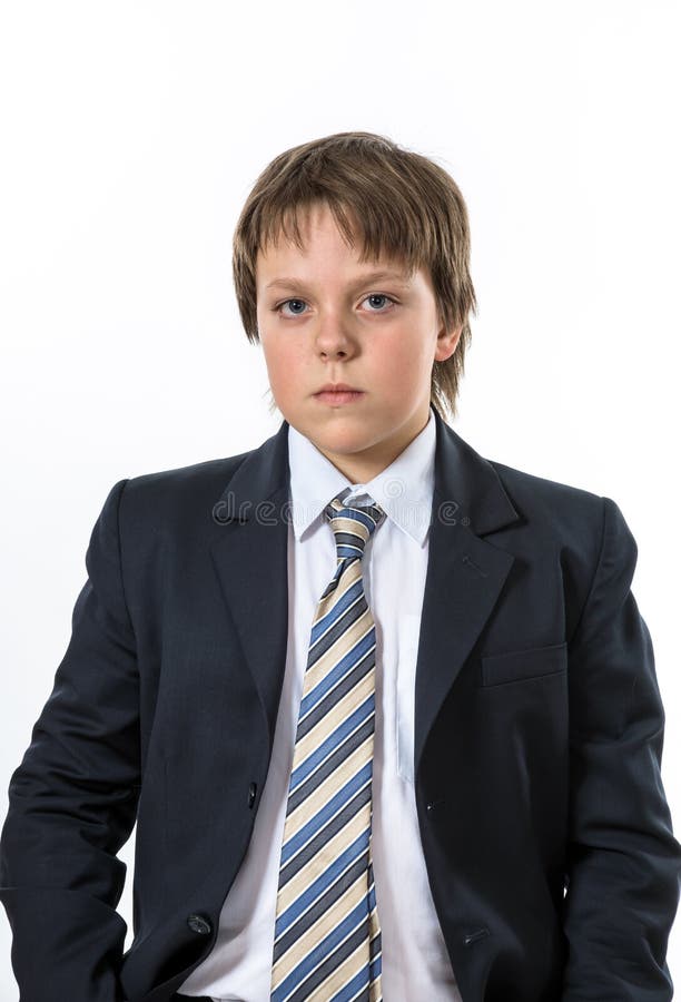 Office Style Showing by Young Boy Stock Photo - Image of emotion ...