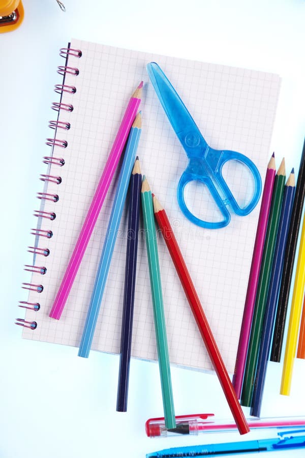 Art and office supplies stock image. Image of space, equipment 26636429