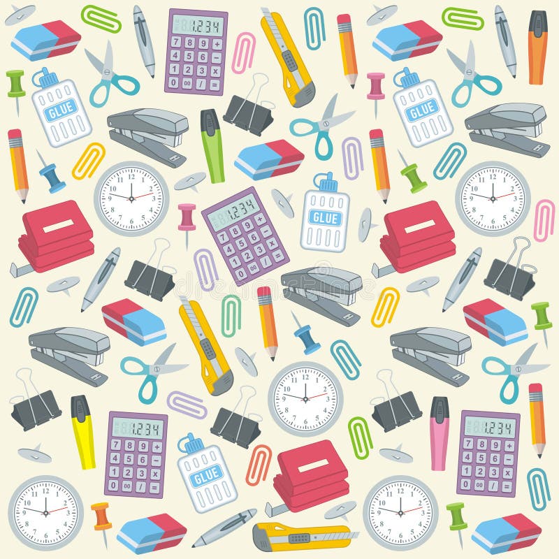 Office Supplies Stock Illustrations – 61,356 Office Supplies Stock  Illustrations, Vectors & Clipart - Dreamstime