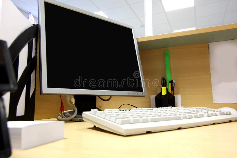 Office work place stock images