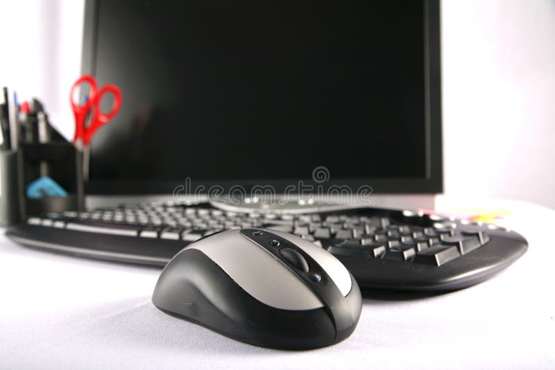 Office work place stock photo