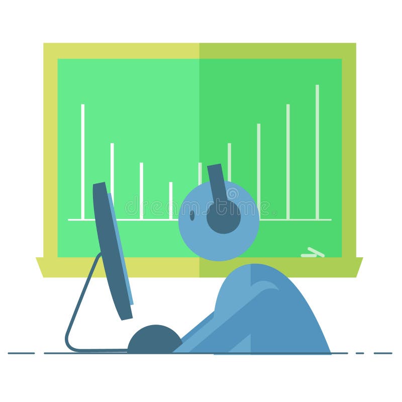 Office Work Office Worker At Desk In Office Room Flat Design Concept office-work-office-worker-at-desk-in-office-room-flat-design-concept
