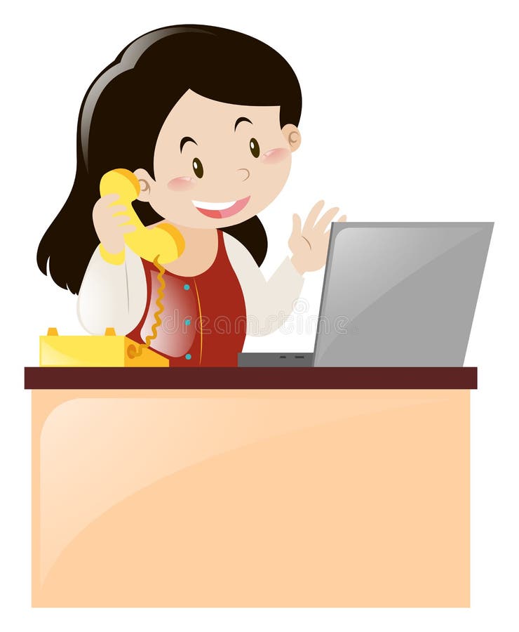 answer the phone clipart with numbers