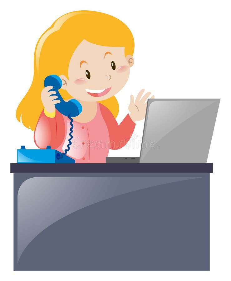 answer the phone clipart with numbers