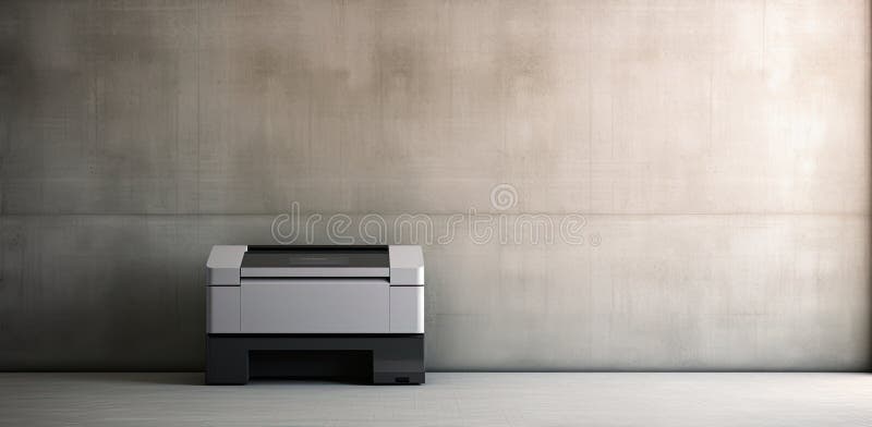 Un spațiu de lucru pentru birou dispune de un scaner copiator versatil pentru imprimante, care încorporează un aparat fotocopiator royalty free stock photos