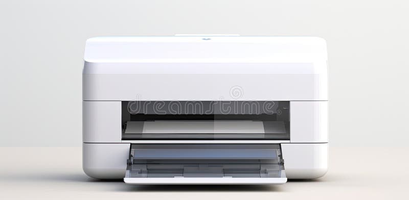 Un spațiu de lucru pentru birou dispune de un scaner copiator versatil pentru imprimante, care încorporează un aparat fotocopiator royalty free stock photography