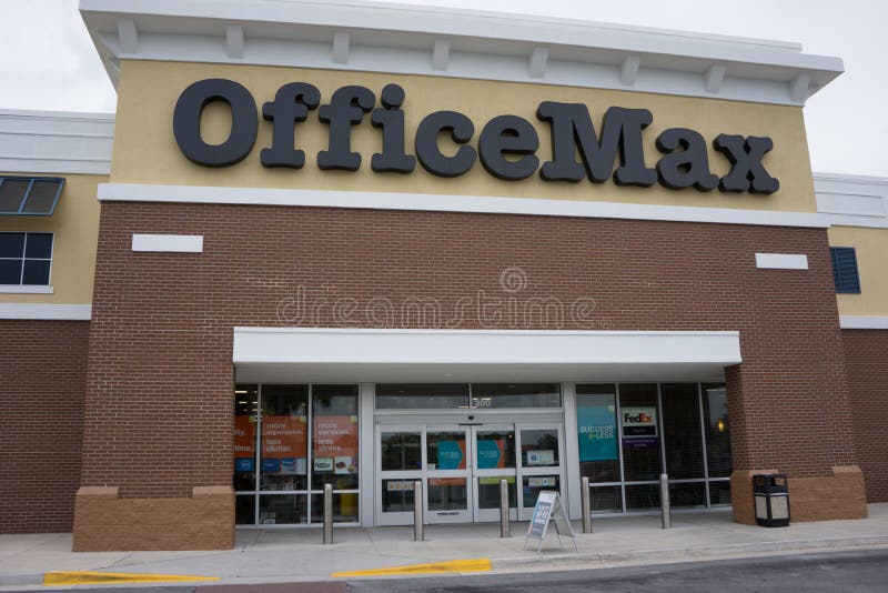 Tienda de OfficeMax foto de archivo editorial. Imagen de oficina 44612853