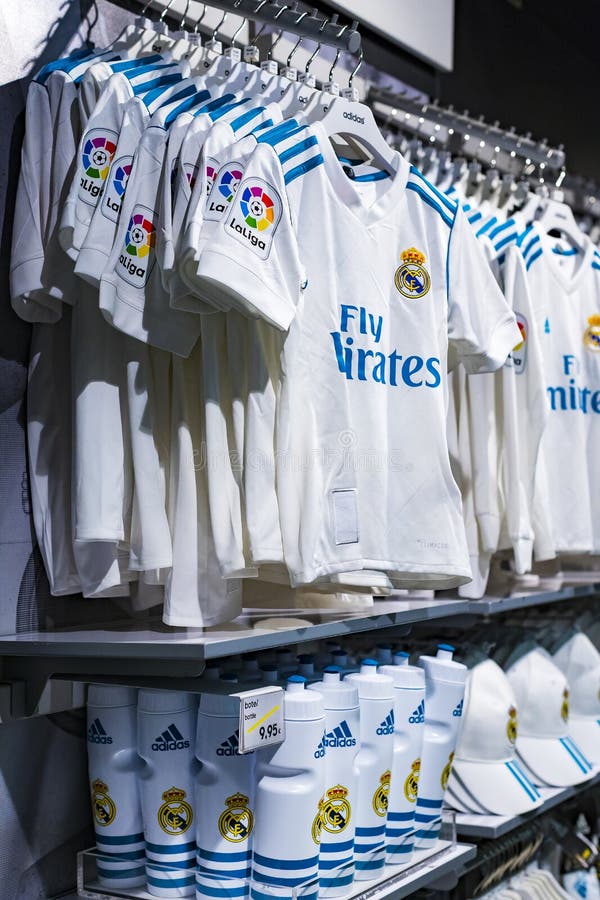 Official Clothing Store and Sports Attributes for Fans Real Madrid Football  Club Editorial Stock Photo - Image of commerce, ronaldo: 157182538