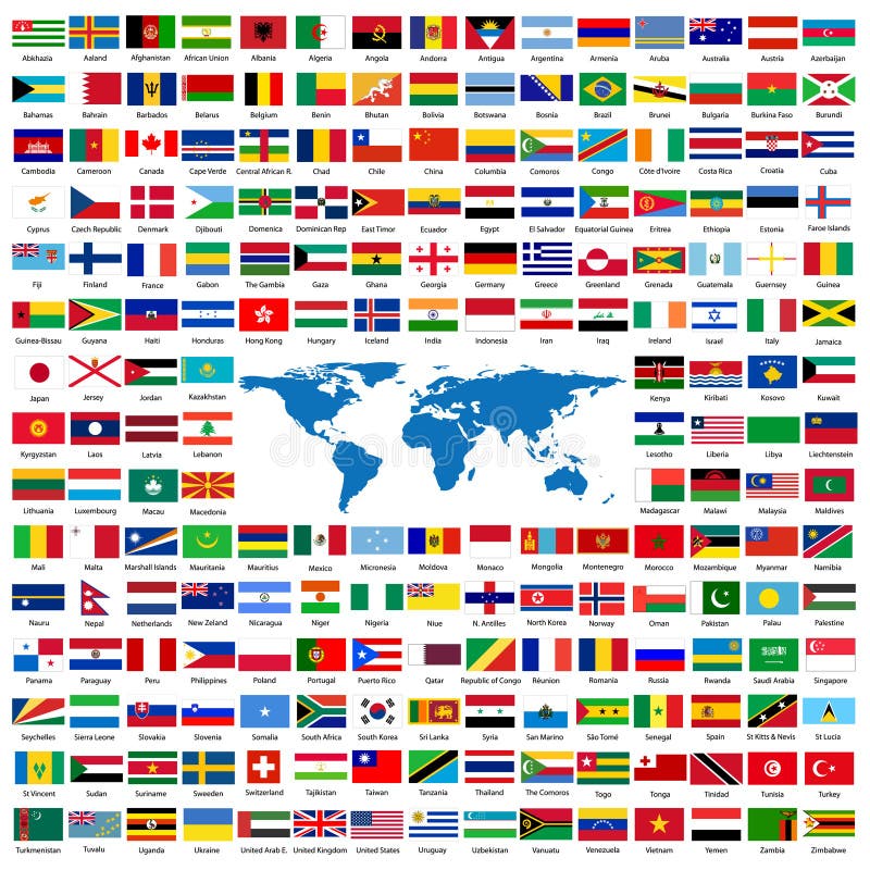 Official Flags of the world