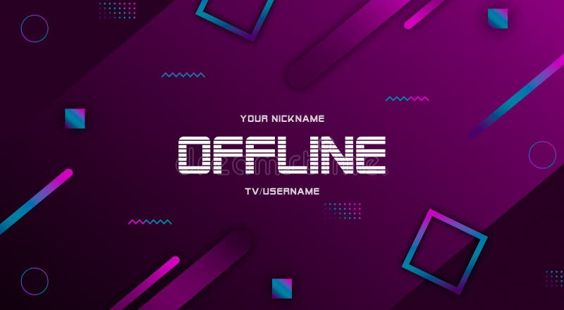 Hình nền Twitch ngoại tuyến Banner: Tạo ra một hình nền Twitch ngoại tuyến chuyên nghiệp và thu hút khán giả là điều mà bất kỳ streamer nào cũng cần. Và hình ảnh này chính là trợ thủ đắc lực giúp bạn đạt được điều đó!