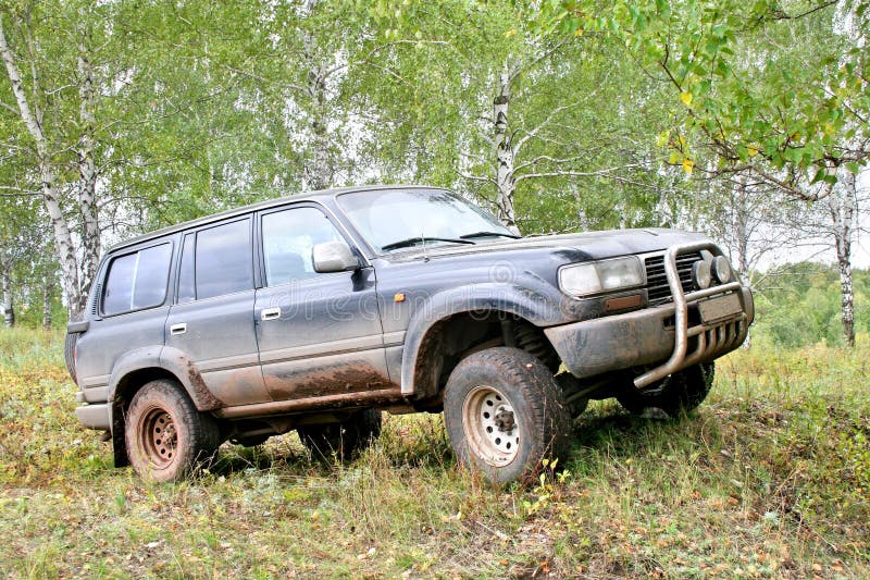 Offroad car stock images