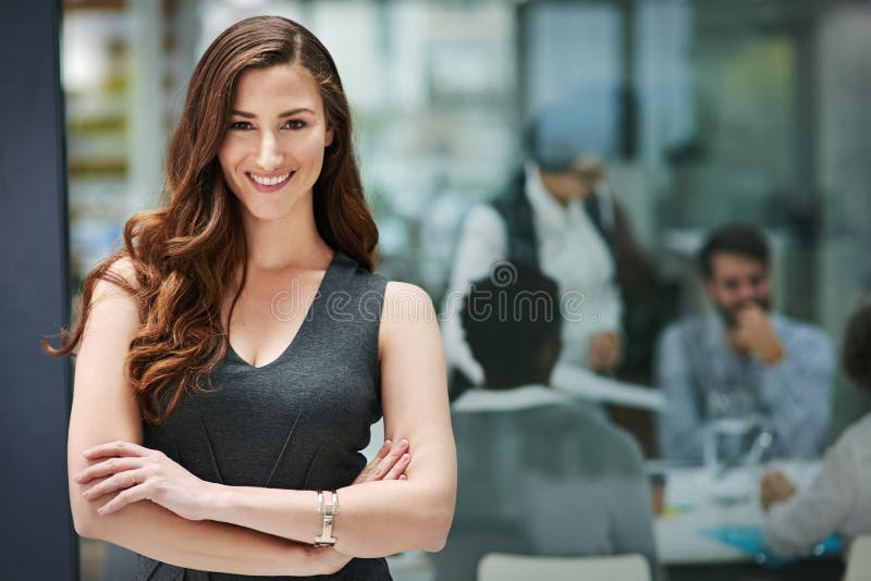 Pride, office and businesswoman with smile in portrait with arms crossed at law firm for trust. Confidence, worker and lawyer with career empowerment, job and employee with happiness in profession. Pride, office and businesswoman with smile in portrait with arms crossed at law firm for trust. Confidence, worker and lawyer with career empowerment, job and employee with happiness in profession.