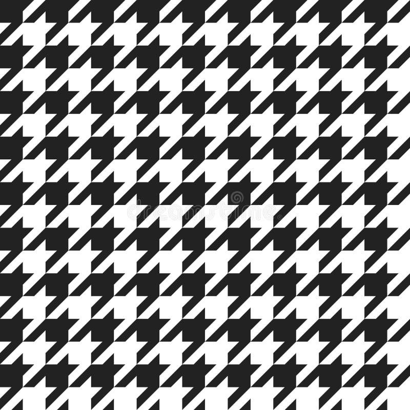 Ogara ząb - retro geometryczny wzór dla odziewać modę Morze ilustracja wektor