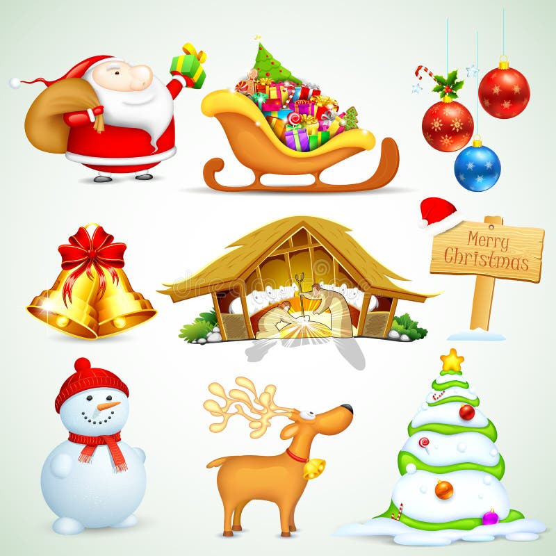 Oggetto di Natale illustrazione vettoriale Oggetto di Natale illustrazione vettoriale