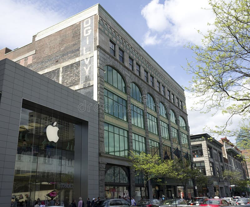 Ogilvy s store Montreal editorial image. Image of department 25540730