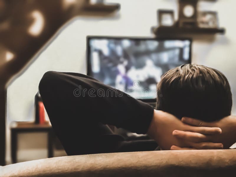 oglądanie telewizji obrazy stock oglądanie telewizji obrazy stock