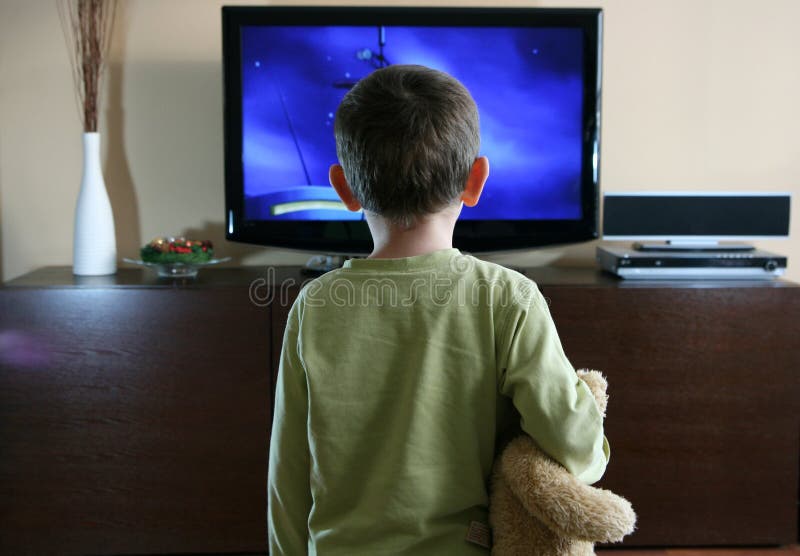 Oglądanie telewizji dziecka