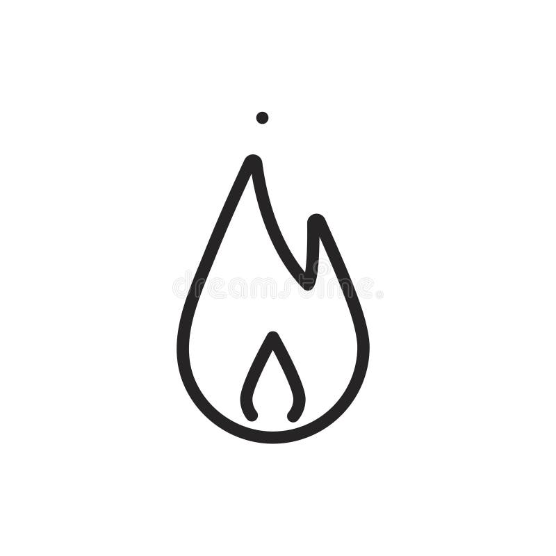 Ognisko logo royalty ilustracja Ognisko logo royalty ilustracja