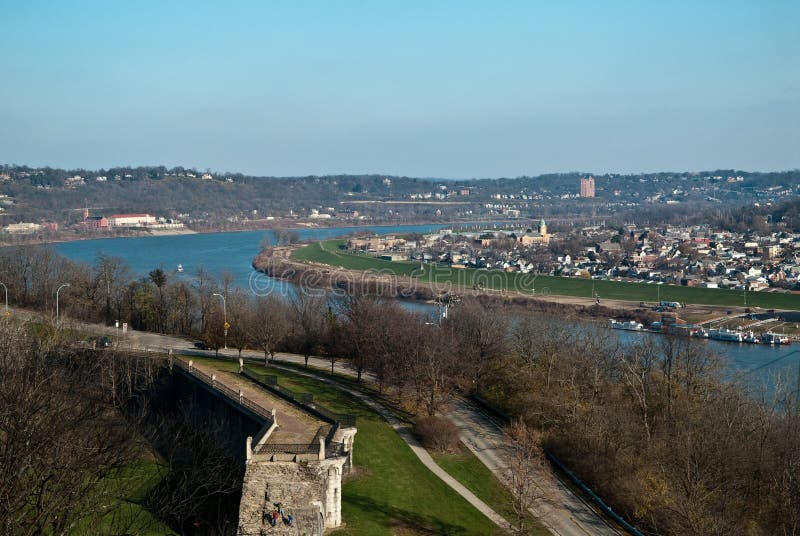 Ohio River From Above