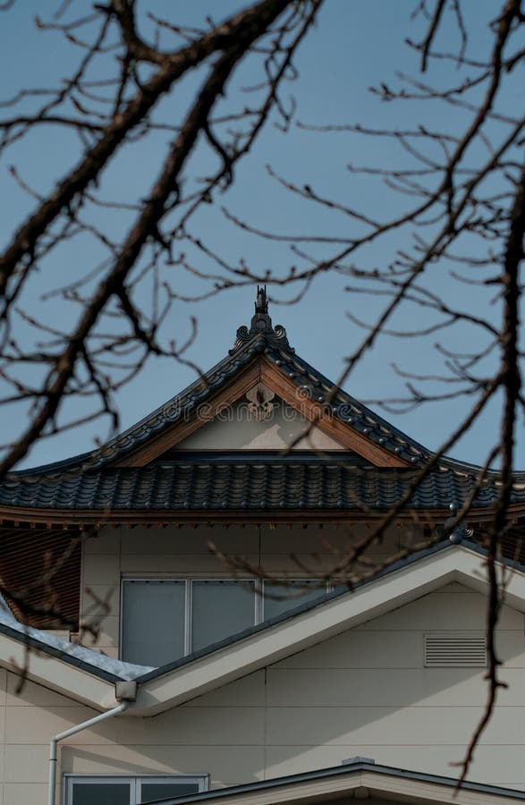 Ohira Castle Japan Miyagi House Stock Photo Image of ohira, house