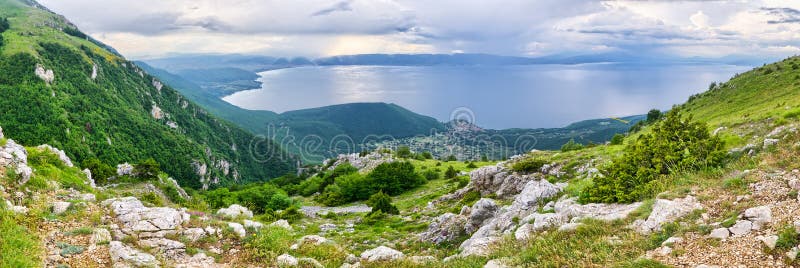 Ohrid lake, Macedonia stock images Ohrid lake, Macedonia stock images