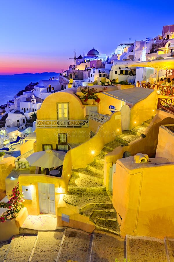 Download Oia, Isla De Santorini, Grecia, Europa Foto de archivo - Imagen de cubo, caldera: 100535274