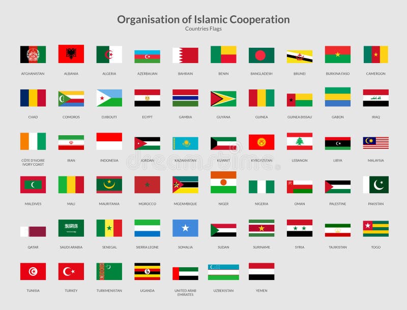 Oic Flag Stock Illustrations – 81 Oic Flag Stock Illustrations, Vectors &  Clipart - Dreamstime