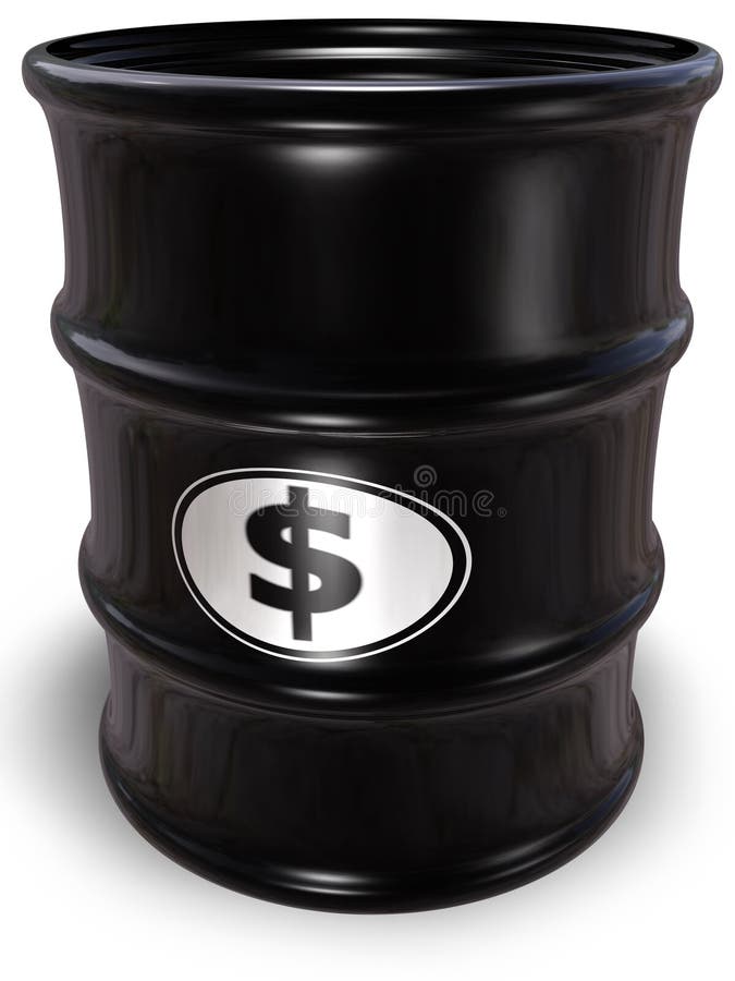 Oil Barrel stock illustration. Illustration of high, price 7165871