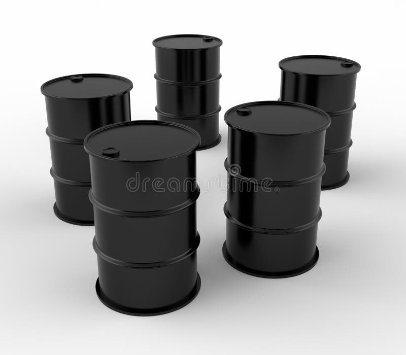 Oil Barrels Picture. Image 14470921