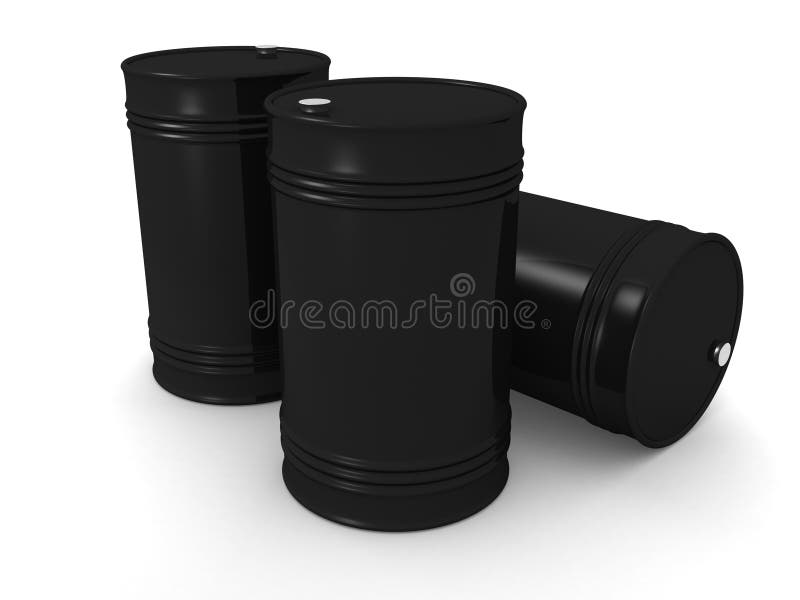 Oil barrels and drum containers