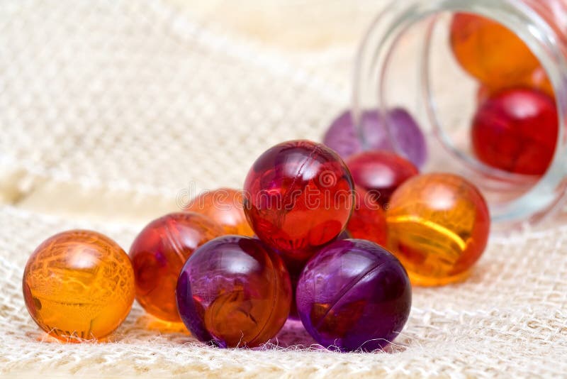 Oil bath pearls stock photo. Image of relaxation, aromatherapy 11797616