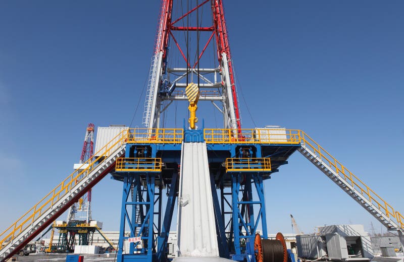 Oil derrick stock photo. Image of pipe, fuel, petroleum 24377370