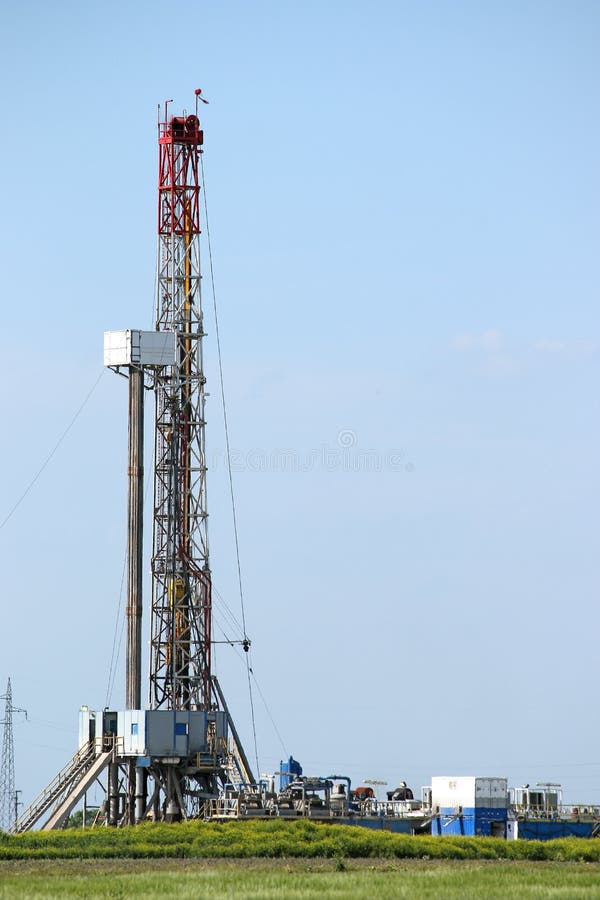 Oil Drilling Rig and Equipment Stock Image Image of outdoor, platform 59068727