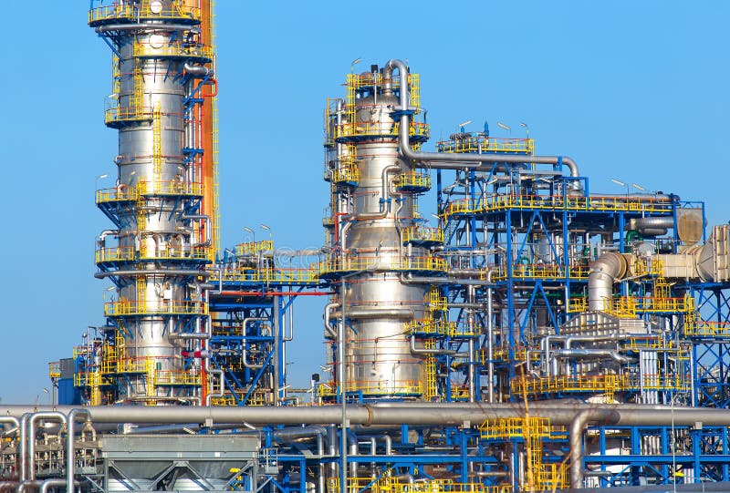 Oil Industry Equipment Installation Stock Image Image of iron, energy 16503041