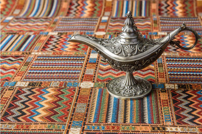 Arabic Oil Lamp stock photo. Image of arabia, metallic 13535922