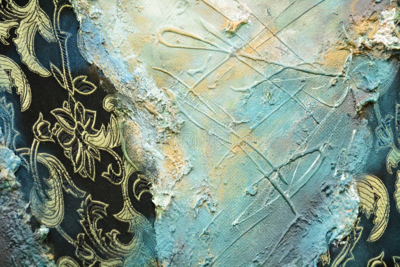 Oil Painting Background with Textile Cloth Stock Photo Image of