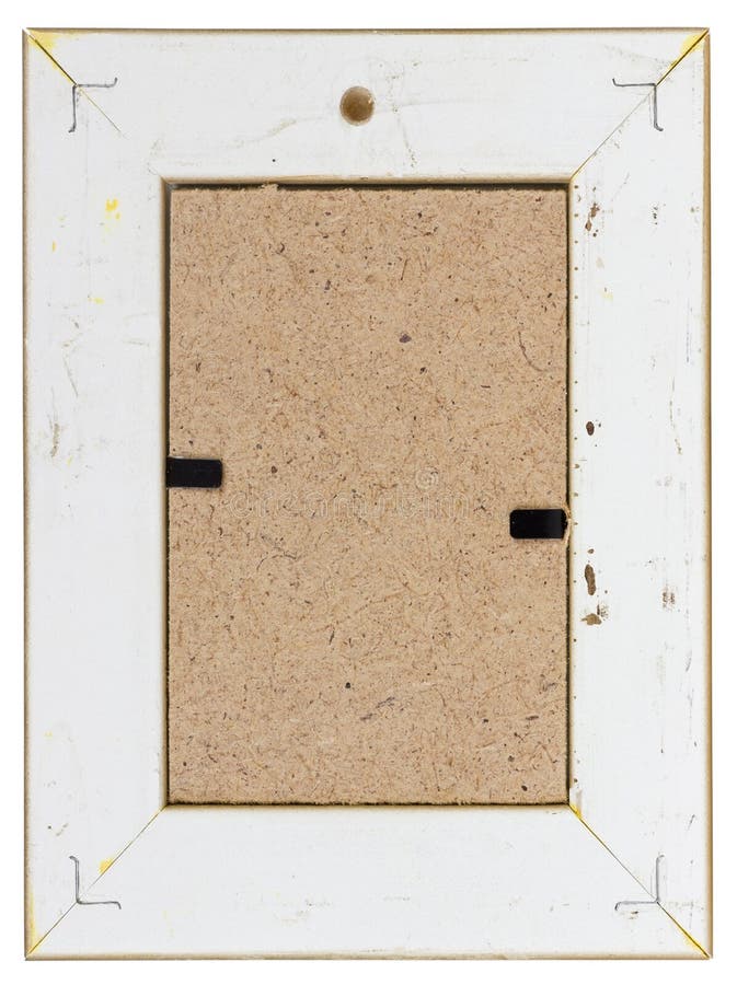 Oil pictures reverse side royalty free stock image