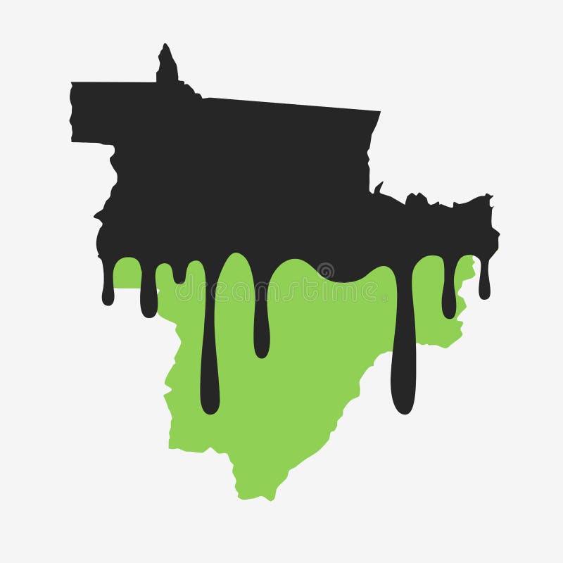 Oil pollution in Midwest of Brazil