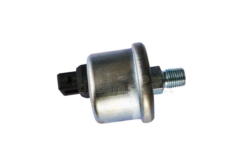 Oil Pressure Switch Car. Isolate Stock Photo Image of cool