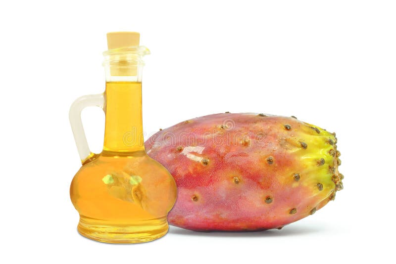Oil of prickly pear stock photos