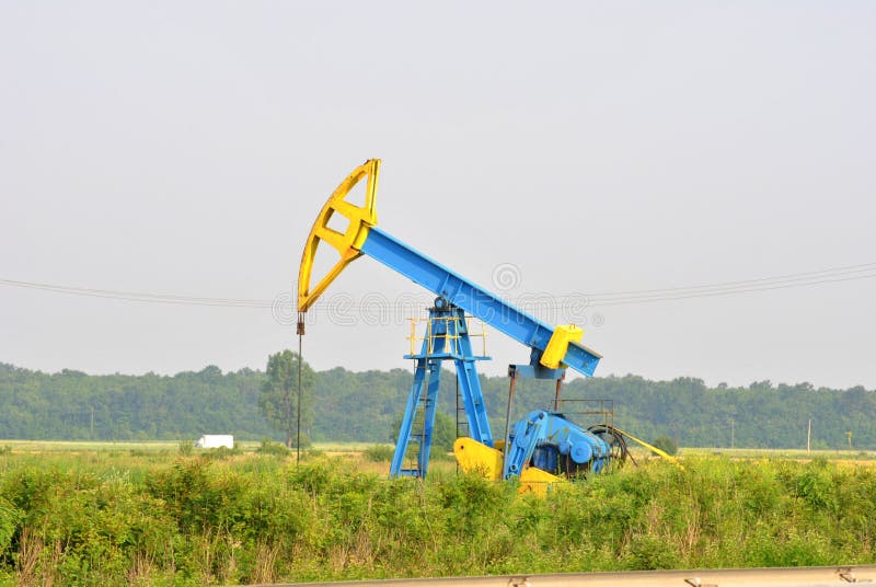 Oil pump stock photos