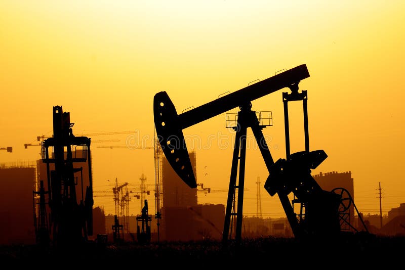 Oil Pump stock image. Image of petro, america, industry 305581